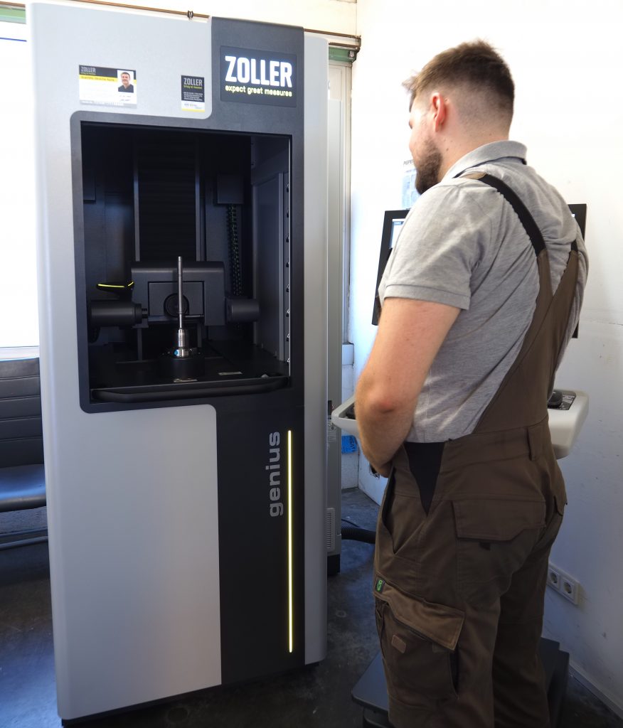 Die Zoller Genius bei Pieper Schleiftechnik im Einsatz